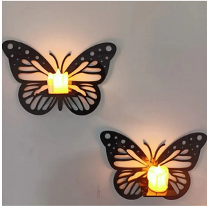 Mister Traders Brand Decorative Butterfly Wall Shelf