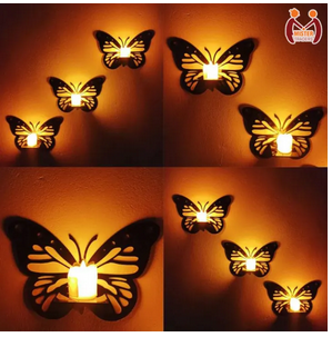 Mister Traders Brand Decorative Butterfly Wall Shelf